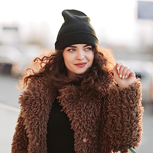 Glooarm Beanie for Men Women Knit Winter Hats Beanies Warm Slouchy Unisex Cuffed Beanies Skull Caps