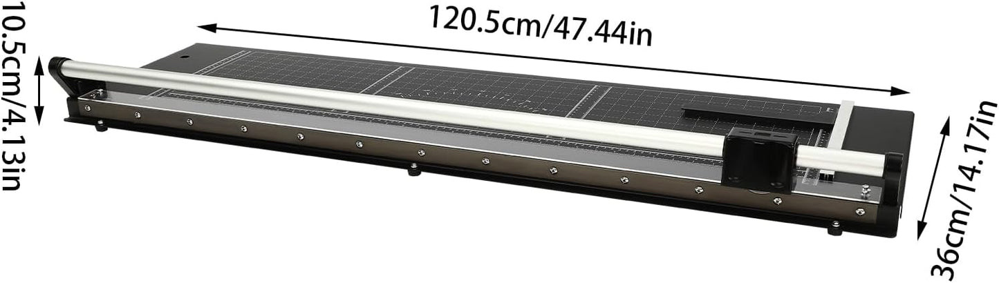 36 Inch Paper Cutter Heavy Duty Paper Cutter for A4 Paper Guillotine Rotary Paper Cutter for Offices Schools and Crafts