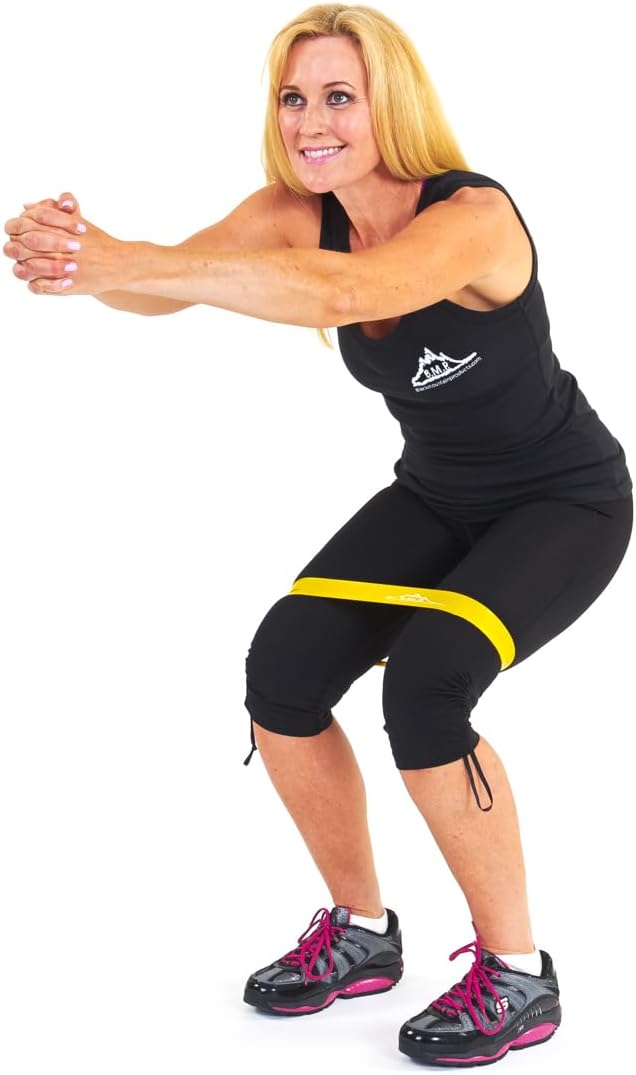 Black Mountain Products Resistance Loop Bands Set of Three with Starter Guide and Carrying Bag