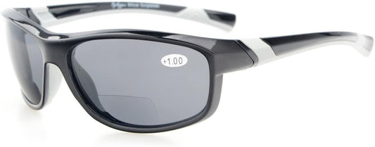 Eyekepper Sports Bifocal Sunglasses TR90 Unbreakable Outdoor Readers