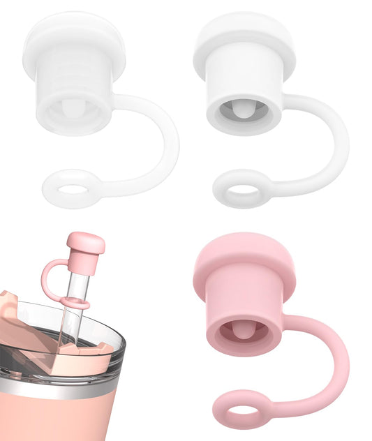 Adjustable Straw Cover for All Brand of Stanley|Simple Modern|Yeti|Owala|Hydro Flask|Reduce|Marrs|Meoky|MaxBase|Beast|Hydrapeak and so on, Diameter 6mm-10mm, BPA Free, Dishwasher safe
