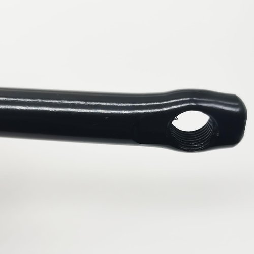 ZZRSDAN One Piece Black Crankarm Set,Wide One Piece Bike Crank to Crank Assembly Kit