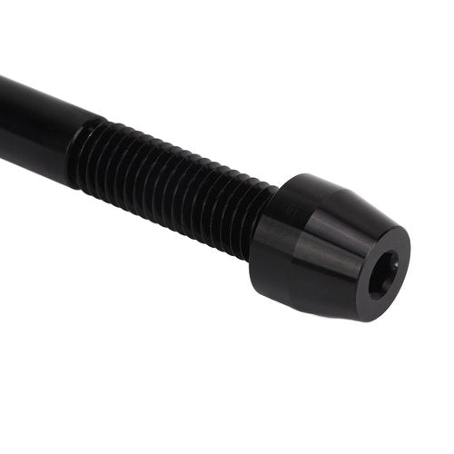 Bike Trainer Thru Axle, Aluminium Alloy Thru Axle Adapter Adjustable Length Bike Trainer Thru Axle Adapter Easy Installation Bike Trainer Axle Shaft for M12x142 to M12x148mm Hub