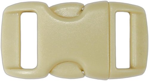 Contoured 3/8" Side Release Buckles - 5, 10, & 20 Pack - 30+ Color Options