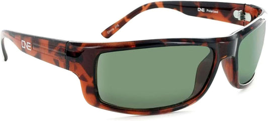 Optic Nerve Fourteener Polarized Sport Sunglasses - Lightweight Sportwrap Frame, UV Protection, Anti-Glare - Unisex Fit