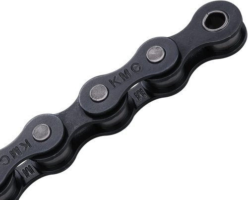 KMC Unisex's B1 Single Speed Chain, Black, Wide (1/8")