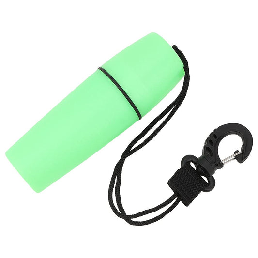 Qiilu Money Holder Money Holder for Swimming Abs Portable Sealing Water Container Bottle with Buckle for Diving Snorkeling Surfing(Green) (Green)