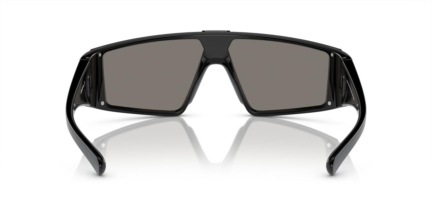 ARNETTE Sunglasses AN 4332 29006G Saturnya Black Light Grey Mirr