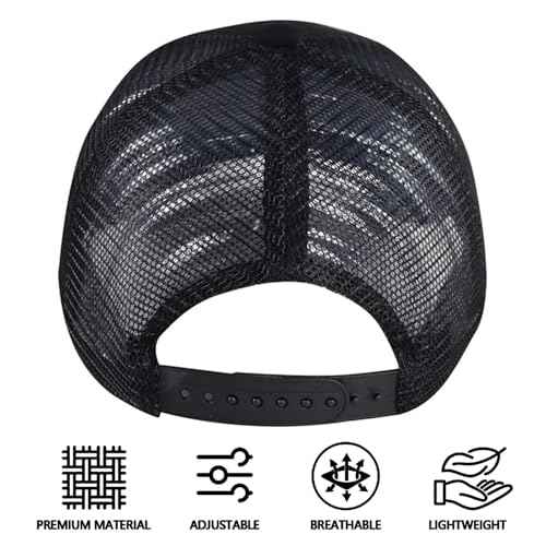 Funny Hats for Mechanics - Mechanic Gifts for Men - Mesh-Back Trucker Hat Brithday for Men