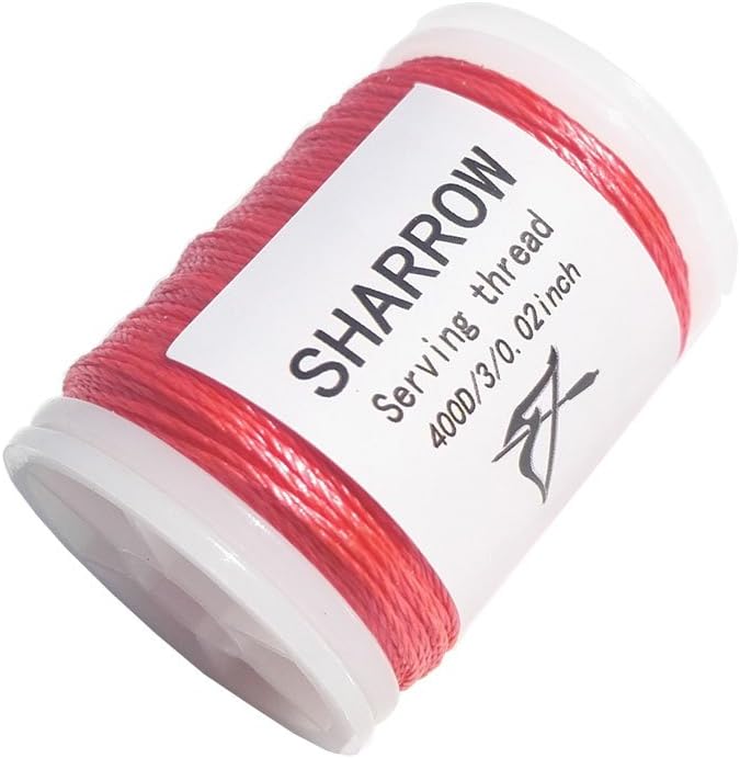 SHARROW 131 Yards Bowstring Serving Thread for Protect Bowstring and Tie Peep Nock