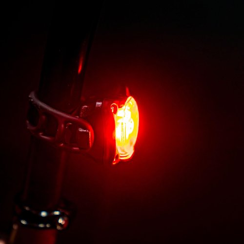 LEZYNE Zecto Drive Max 400+ Bicycle USB Rechargeable IPX7 Waterproof LED Rear Light w/Multiple Solid & Flash Modes | Silicone Rubber Mounting Strap Included, Black, 400 Lumens/USB-C