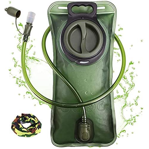Hydration Bladder, 1.5-2-3L Water Bladder for Hiking Backpack, BPA-Free Leak Proof Water Reservoir Storage Bag, Water Pouch Hydration Pack for Camping Cycling Running