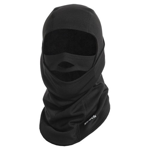 Sireck Balaclava Ski Mask, Fleece Thermal Winter Face Mask for Men Women, Full Face Cover Cold Weather Gear for Skiing Motorcycle Hunting Cycling(Black)