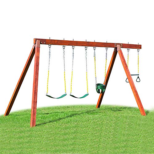 Heavy Duty Porch Swing Hanger Set - 9 Inch Stainless Steel 2 Pack - Safe Outdoor Support