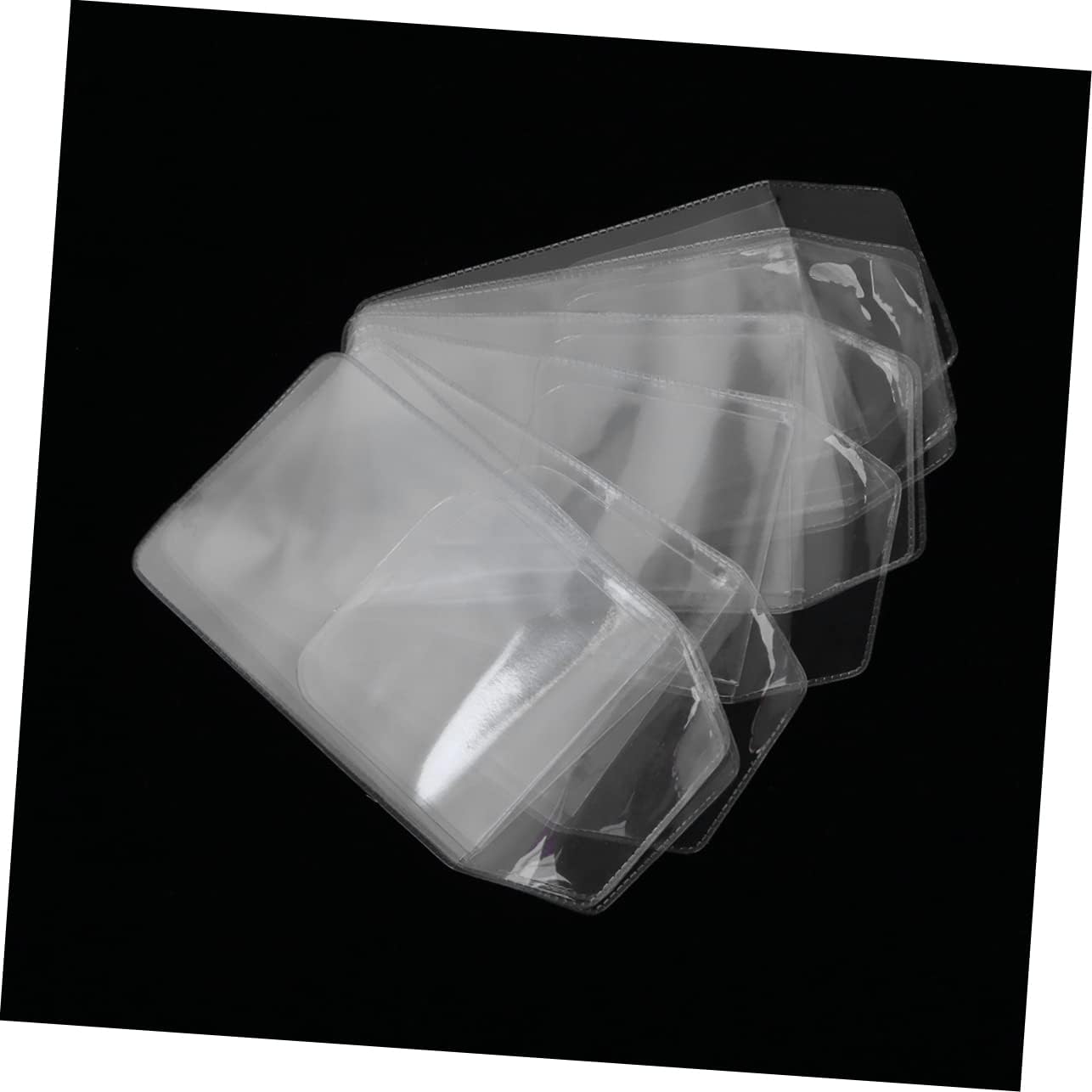 Pack of 20 Transparent PVC Pocket Protectors for Pen Leaks - Clear Pen Leak Protector for Doctors, Nurses, Lab Coats, and Office Supplies - Shirt Pocket Organizer