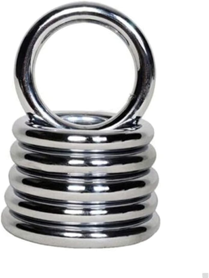 ZooBoo 2pcs Wing Chun Stainless Steel Training Rings (Pair) – Yeung Sau & Sticky Hand Strength Training for Wing Tsun, Siu Lum, and Kung Fu Practitioners