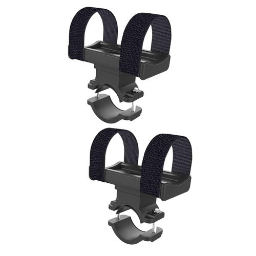 BESPORTBLE Bike Handlebar Bracket Flashlight Holder Mount for Cycling Accessories for Stopwatch Headlight and Camera Black