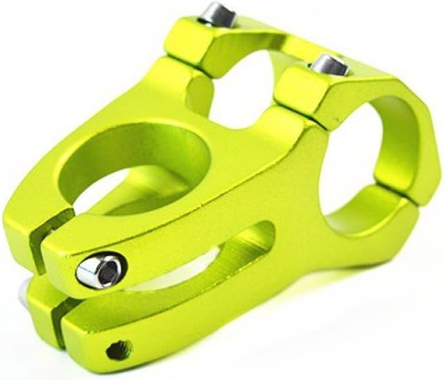 31.8 Stem 45mm Bike Stem Wake Mountain Bike Stem Short Handlebar Stem for Most Bicycle, Road Bike, MTB, BMX, Fixie Gear, Cycling (Aluminum Alloy, Black Blue Gold Red)