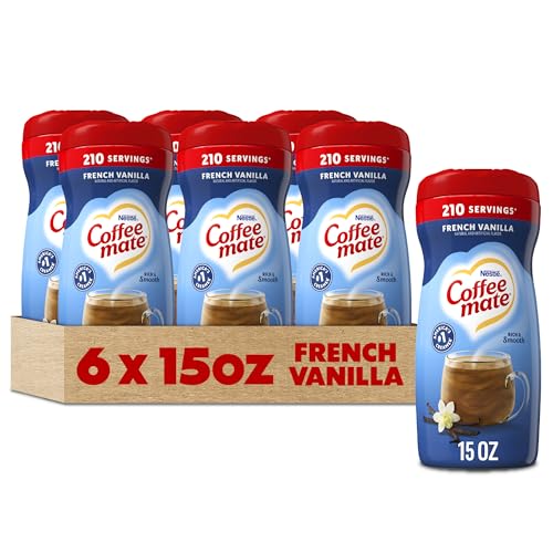 French Vanilla Coffee Mate Powder Creamer 15 Oz - 6 Pack