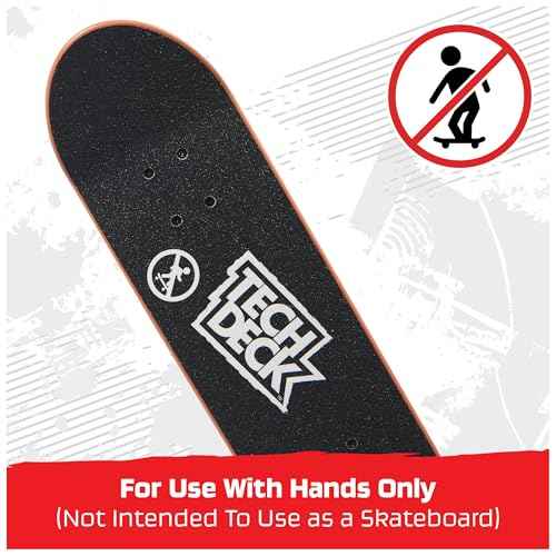 Tech Deck, Toy Machine Handboard; Authentic Mini Skateboards, Kids Toys for Boys & Girls, Ages 6 and up (Hands Use Only)