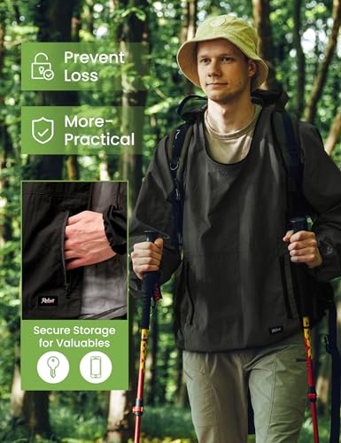 Mosquito Jacket - Durable Bug-Proof Shirt with Adjustable Hood - Grey, X-Large