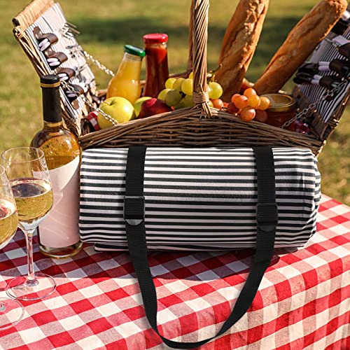 2 Pack Picnic Blanket Carry Straps for Camping and Outdoor Travel