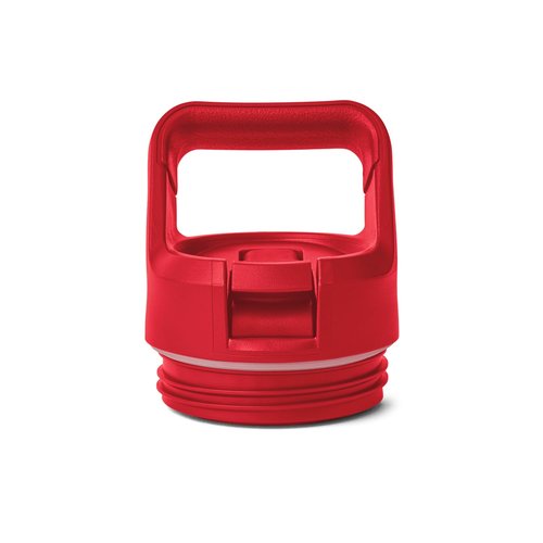 YETI Rambler Bottle Color Matched Straw Cap, Rescue Red