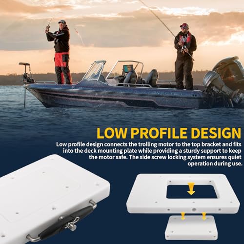 Trolling Motor Quick Release Mount Bracket for Minn Kota Ulterra Terrova PowerDrive