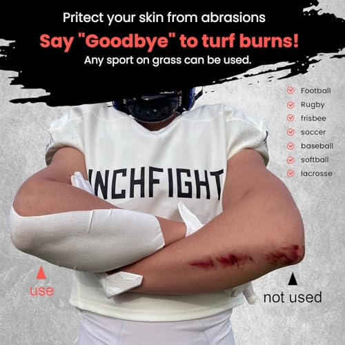 Football Turf Tape - Extra Wide 4 Inch, 30 Feet, White - Athletic Field Tape