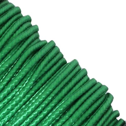 JIG PRO SHOP Black 1.18mm x 125' Micro Cord Paracord - Made in The USA