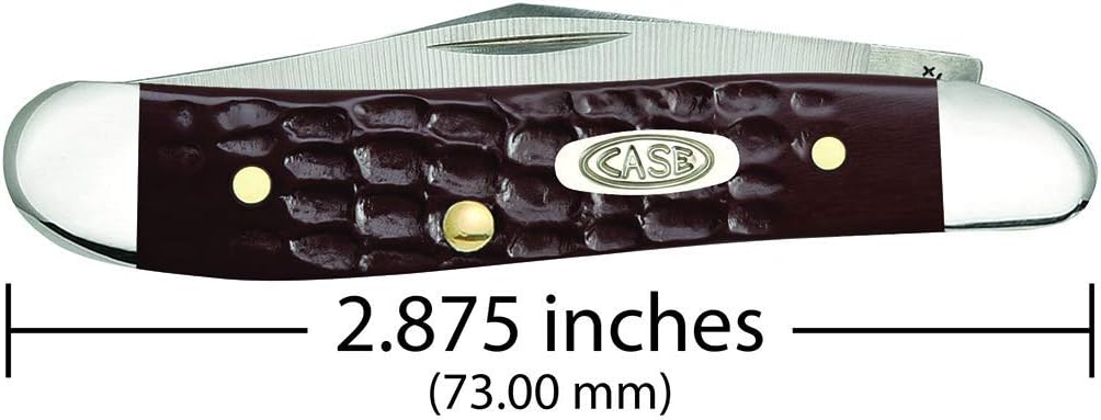 Case WR XX Pocket Knife Orange Synthetic Peanut Item #80504 - (4220 SS) - Length Closed: 2 7/8 Inches