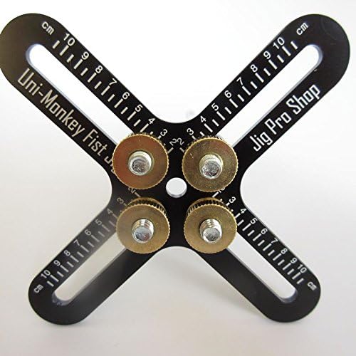 Uni-Monkey Paracord Tool Jig ~ Makes Ball Knots from 5/8" to 4"