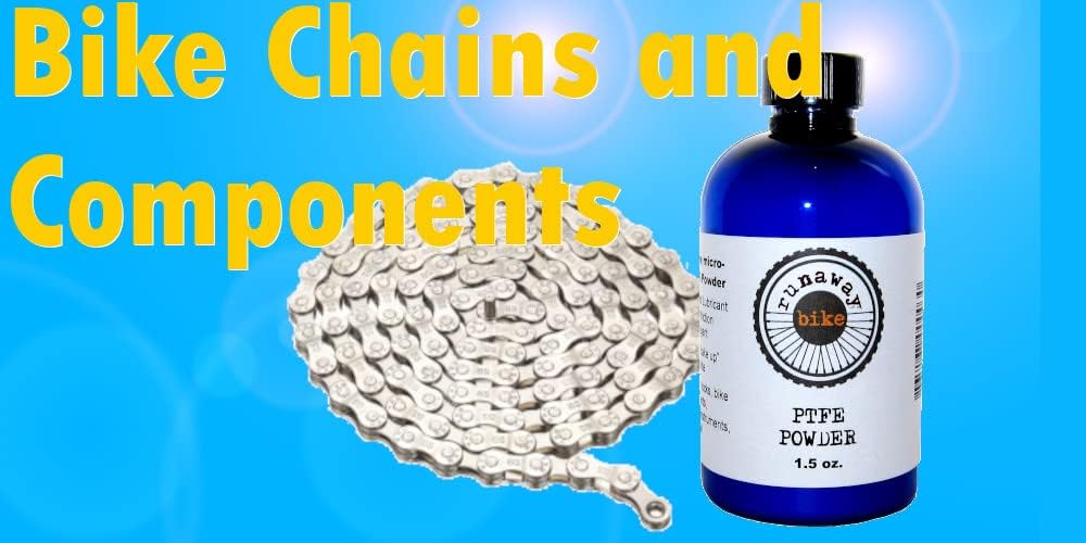 Teflon PTFE Powder with Applicator Brush - 1.5 oz Bottle for Smooth Coating