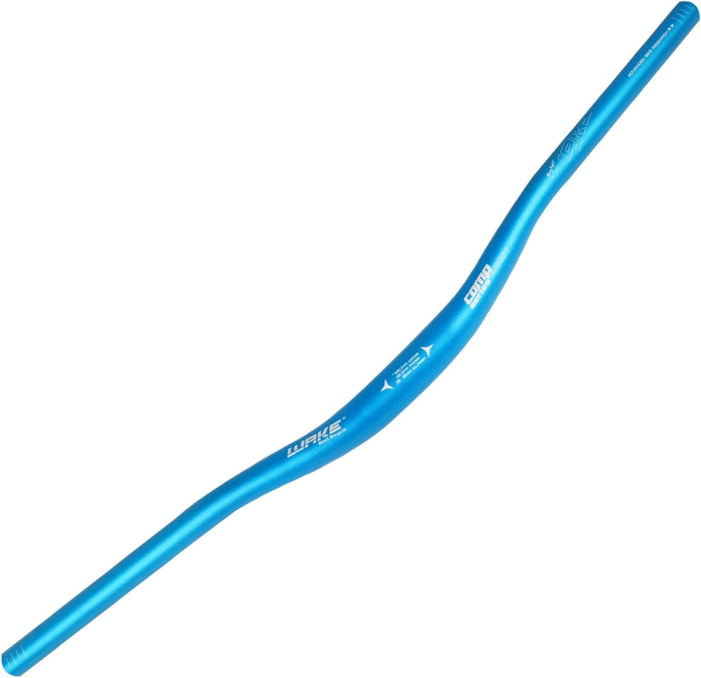 Wake Bicycle Handlebars 31.8 mm Mountain Bike Handlebar 720mm/780mm Aluminium Alloy MTB Handlebar Bicycle Riser Bars Extra Long Bicycle Handlebars for Downhill Cycling Racing