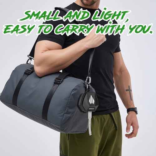 ARGOMAX Sports Lip Guard Case with Clip, Specializing Storage of Mouthguards with Lip Protection. Compatible with Various Brands of Football Lip Guard, Black+White.