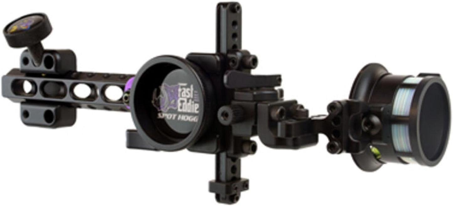Spot Hogg Fast Eddie XL | Double Pin Bow Sight | Right/Left Handed | Pin Size .01/.019/.029 | Made in The USA (Right Handed, .01 Pin Diameter)