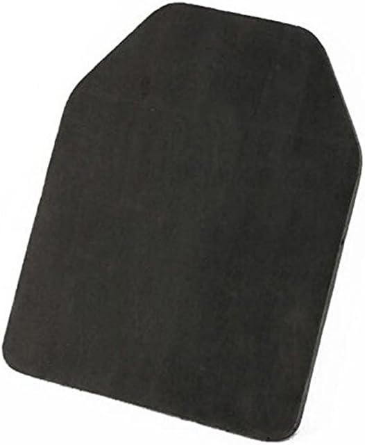 Airsoft Wargame Tactical Soldier Gear EVA Body Carrier Vest SAPI Shock Plate Dummy Armor Ballistic Model Kit Black 2 PCS