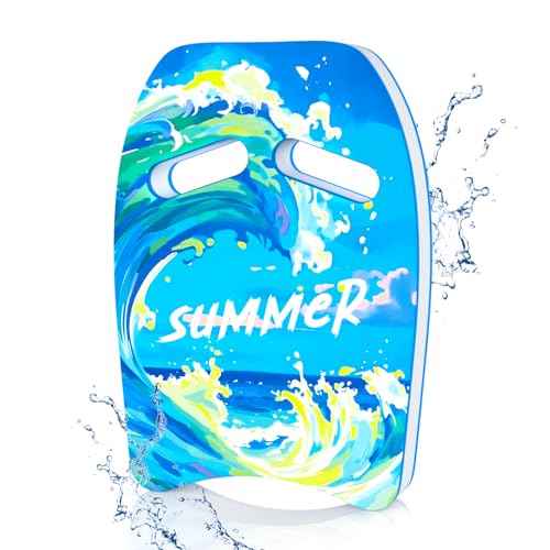 HeySplash Swim Kickboard for Kids, Swimming Kickboard Cute Pattern Swim Training Aid for Children, Pool Exercise Equipments for Beginning Swimmers Safety Swim Board Auxiliary