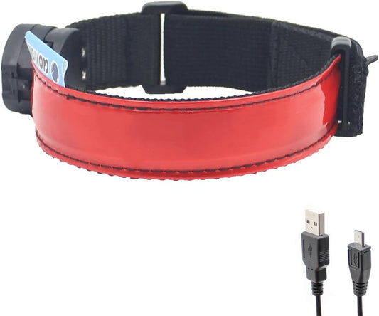 Glovion Reflective Running Gear LED Armband Rechargeable