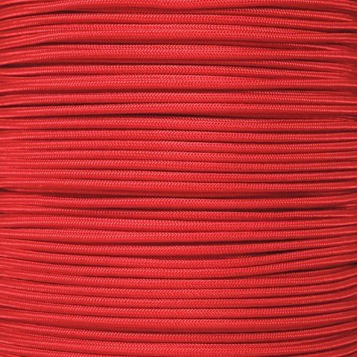 PARACORD PLANET | 275 LB Paracord Breaking Strength Tactical 5-Strand 3/32” (2.38) Thickness Parachute Cord Rope | 100 FT Hanks - Black