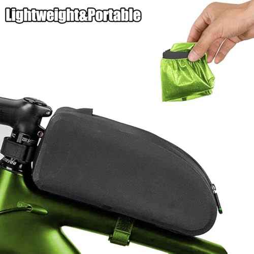 Bike Helmet Cover, HIKERBRO Waterproof Bike Helmet Cover with Reflective Strip, Night Visual Mountain Bicycle Helmets Covers, Windproof Breathable Cycling Helmet Cover