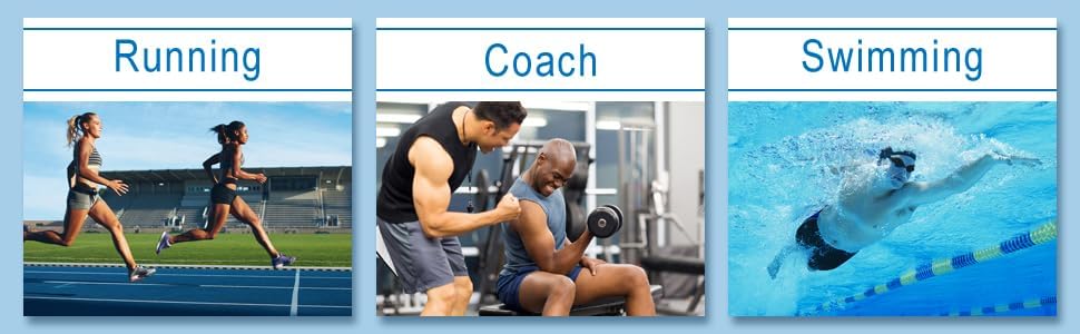 Fomatrade Stopwatch Digital Handheld Multi-Function Professional Handheld Electronic Digital LCD Chronograph Timer Stopwatch Sportwatch