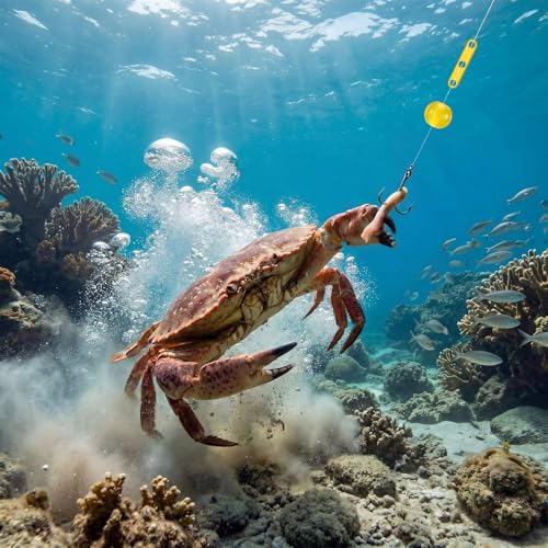 Yellow Fishing Bobber Stops and Beads Set - 150 Pieces for Depth Control
