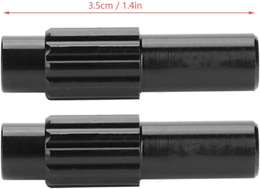 Adjuster Bolt 1 Pair Brake Cable Gear Shifting Connector for Mountain Road (Black)