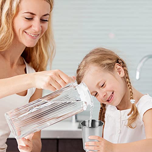 Stainless Steel Cups 8oz, Shatterproof Drinking Glasses - 3 Pack