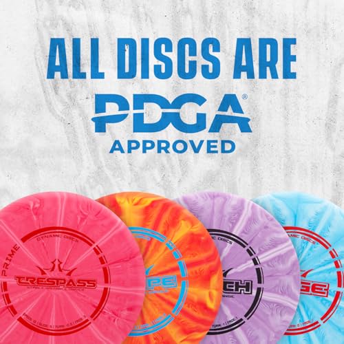 Disc Golf Starter Set 4 Pack - Judge, Truth, Escape & Trespass Discs - Prime Burst Plastic