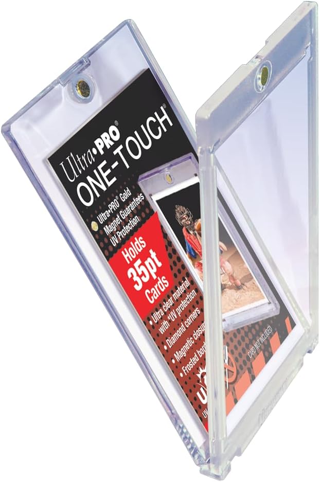 Ultra Pro - 35pt Magnetic Card Holder Cases 25ct Box - Sized to fit Standard Size Cards, Protect Collectible Sports Cards, Baseball Cards, Sports Memorabilia, Durable Card Display