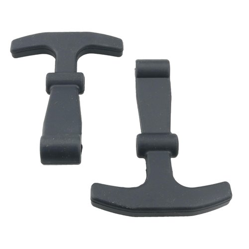 WELWIK 2PCS Black Cooler Latch Silicone Replacements Lid Door Lock Part Compatible with Yeti RTIC Cooler