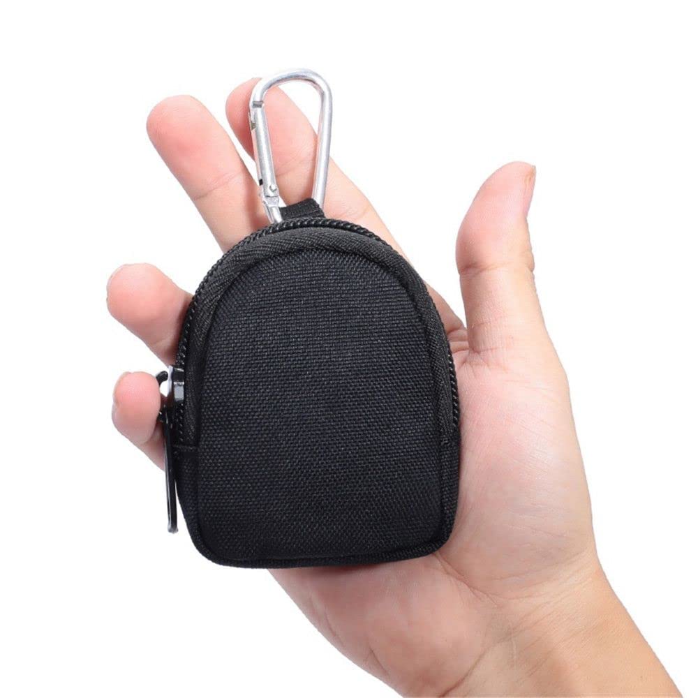 gofidin 2 Pack Waist Pack Outdoor EDC Molle Pouch Accessories Keychain Pouch Coin Pocket with Hook Zipper Key Earphone Holder Coin Wallet Purses