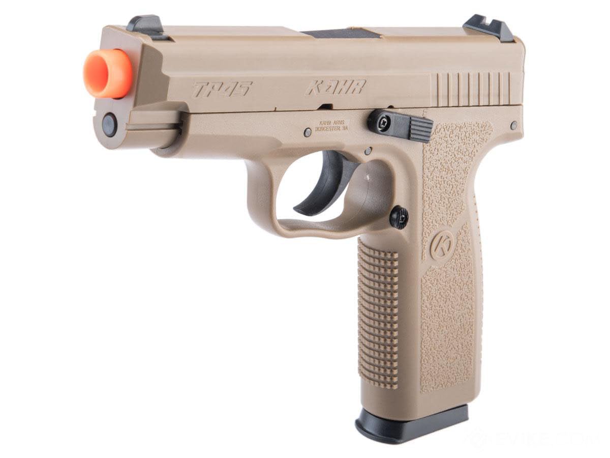 3Skull Cybergun KAHR ARMS Licensed TP45 Full Size Airsoft Pistol (Tan/Gun)